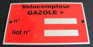 Katz industrie : Volucompteur Gazole +