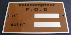 Katz industrie : Volucompteur F.O.D