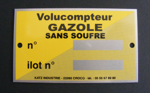 Katz industrie : Volucompteur Gazole Sans Souffre