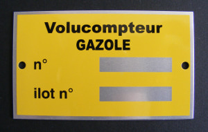 Katz industrie : Volucompteur Gazole