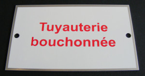 Katz industrie : Tuyauterie Bouchonnée