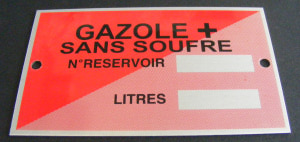 Katz industrie : Gazole + Sans Souffre