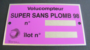 Katz industrie : Volucompteur Super Sans Plomb 98