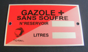 Katz industrie : Gazole + Sans Souffre